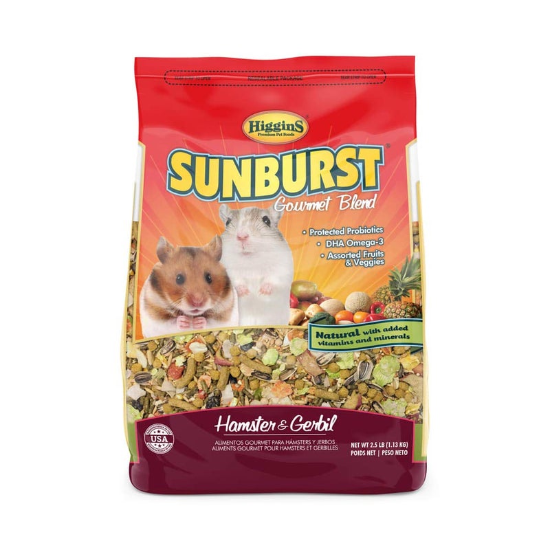Higgins Sunburst Gourmet Food Mix For Hamsters And Gerbils - Image 1